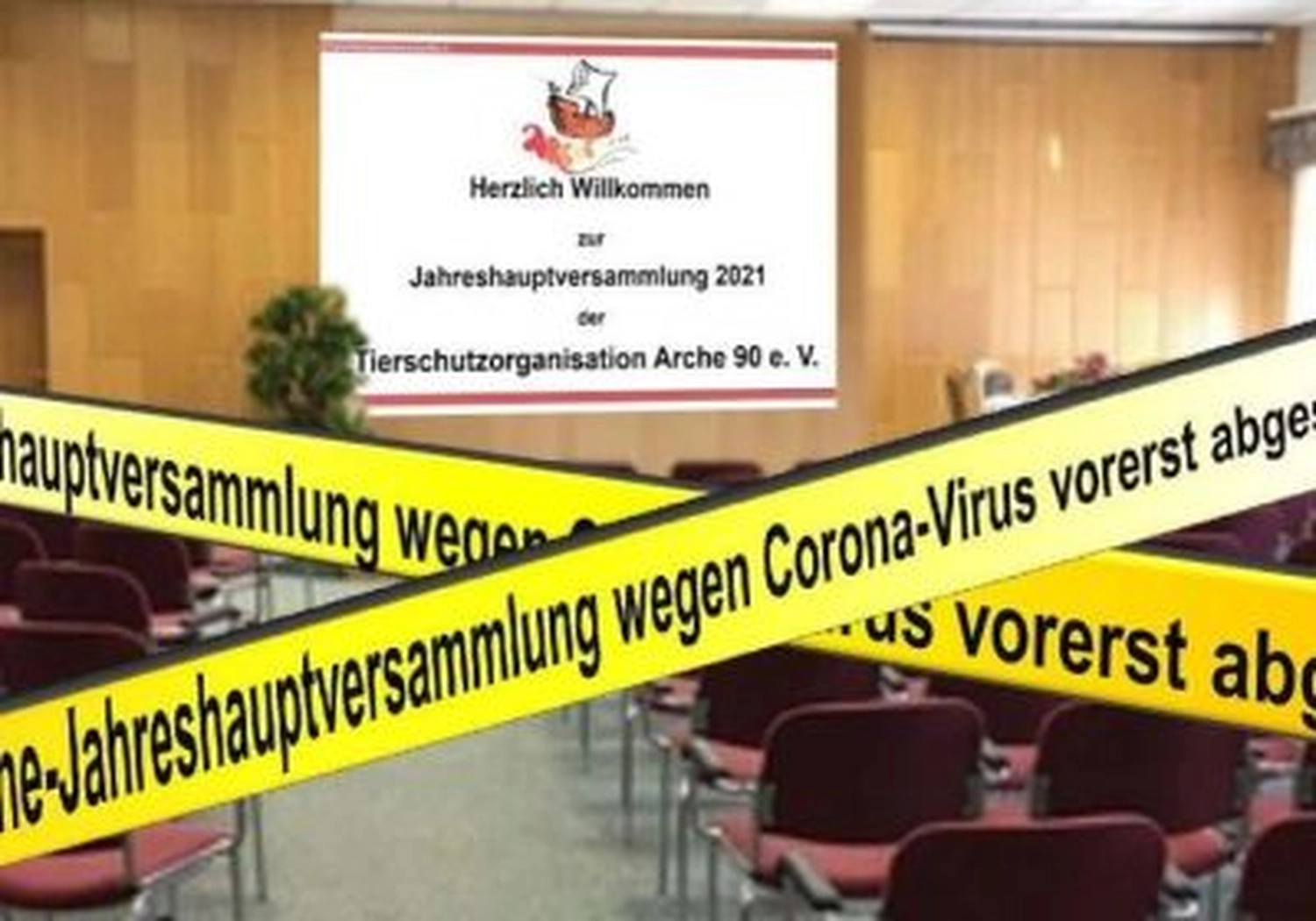 Tierschutzorganisation Arche 90 e.V. - Jahreshauptversammlung Zimmer